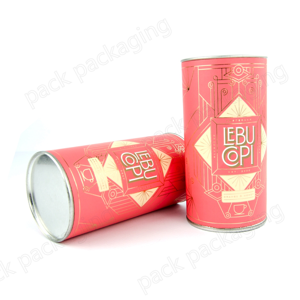 Biodegradable Food Grade Cardboard Candy Chocolate Gift Cylinder Box Packaging Paper Tube