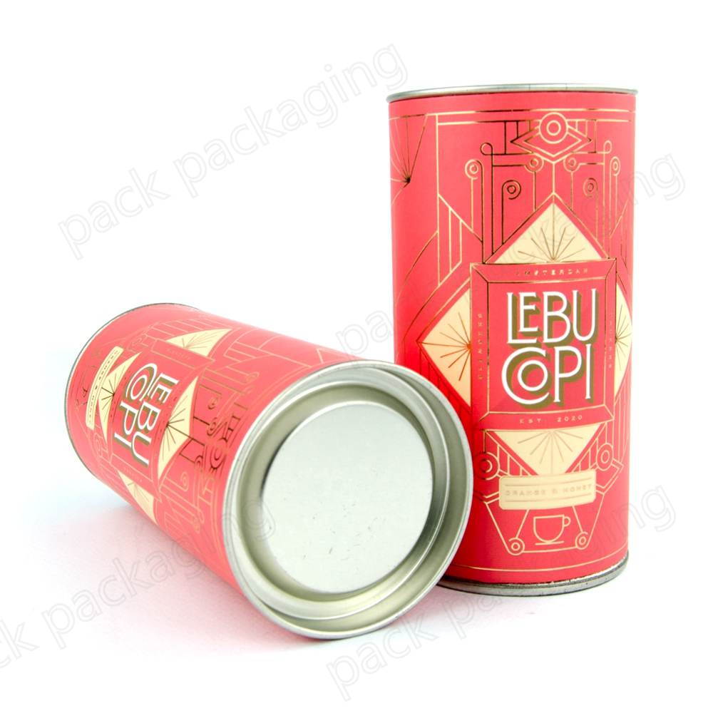 Biodegradable Food Grade Cardboard Candy Chocolate Gift Cylinder Box Packaging Paper Tube