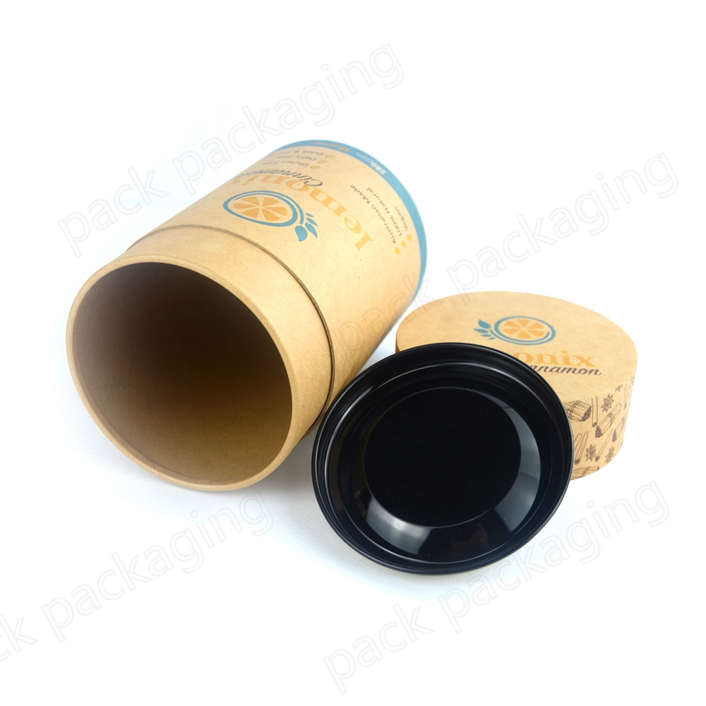 Customized Printing Tea Cylinder Canister Coffee Powder Packaging Food Grade Paper Tube