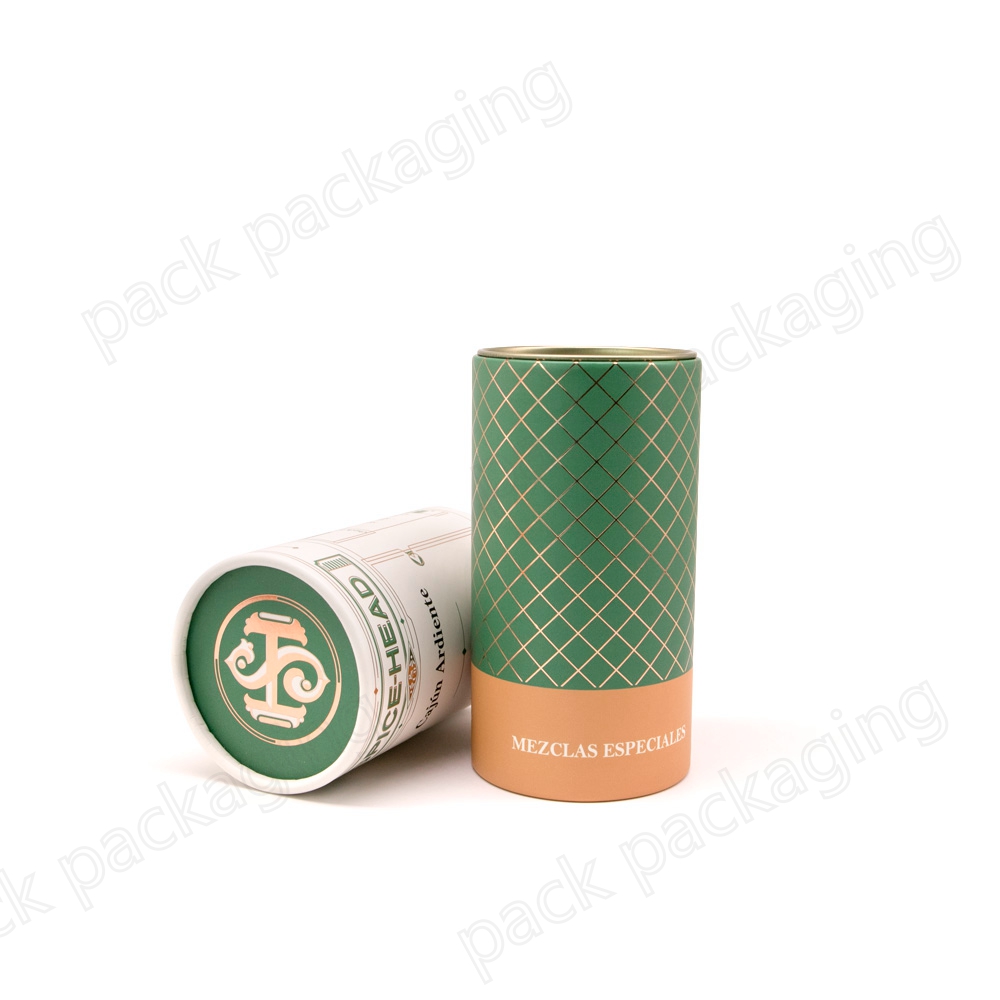 Wholesale Coffee Powder Collagen Superfood Packaging Container Food Grade Round Box