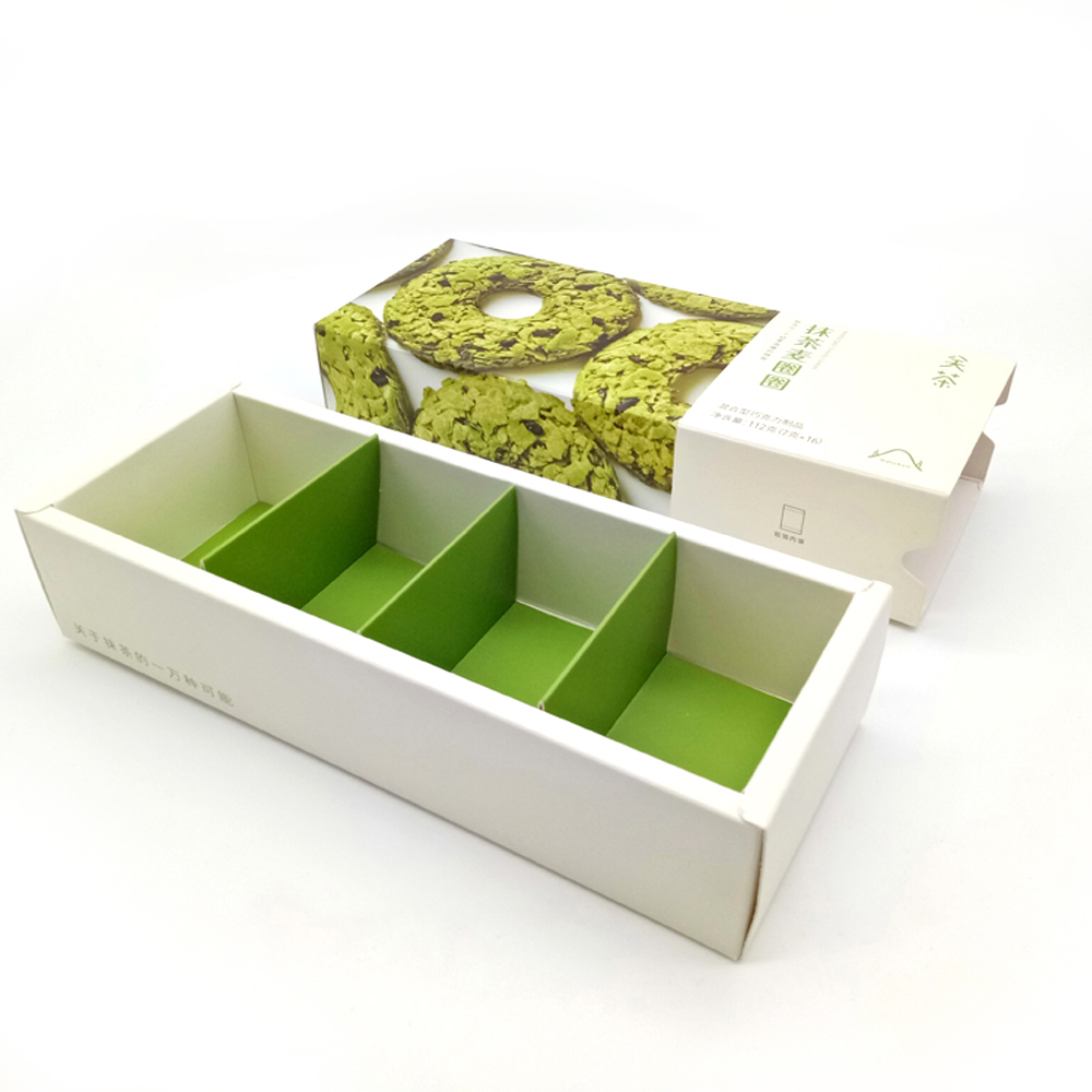 Luxury Custom Logo Tea Bag Gift Packaging Sliding Drawer Paper Box