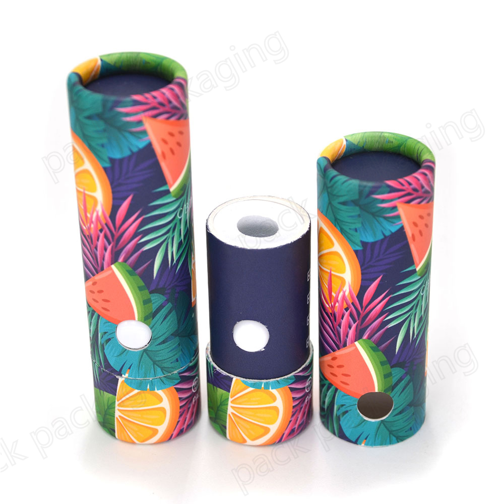 Custom Brand Childproof Cartridge Empty Electronic Cigarette Packaging Paper Tube