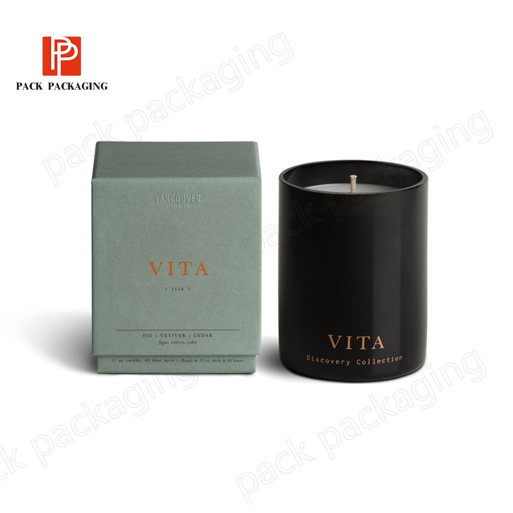 Custom Design Biodegradable Gift  Box Candle Paper Tube Packaging