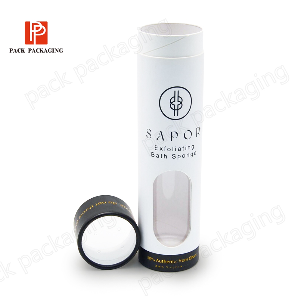 Custom Made Luxury Salt Soap Bath Bomb Paper Tube Packaging In Paper Tube Box For Bath Ball